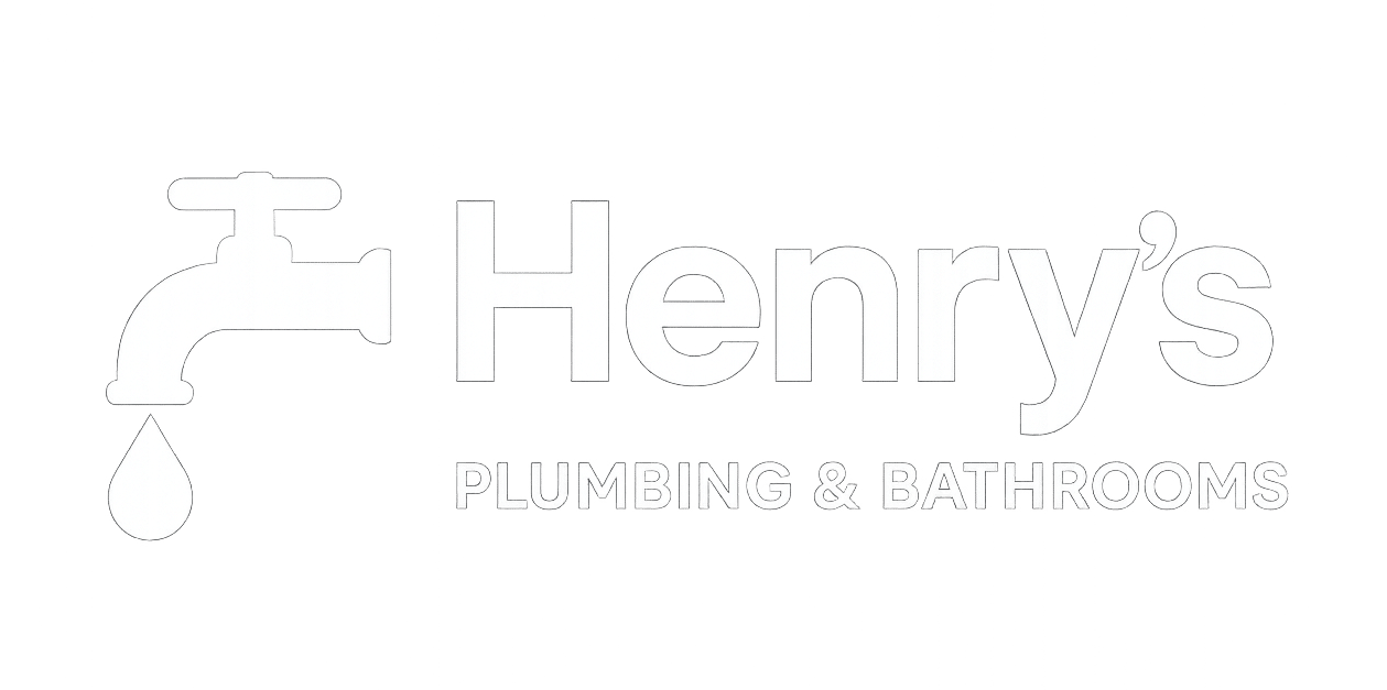 henrysplumbing bathrooms logo white